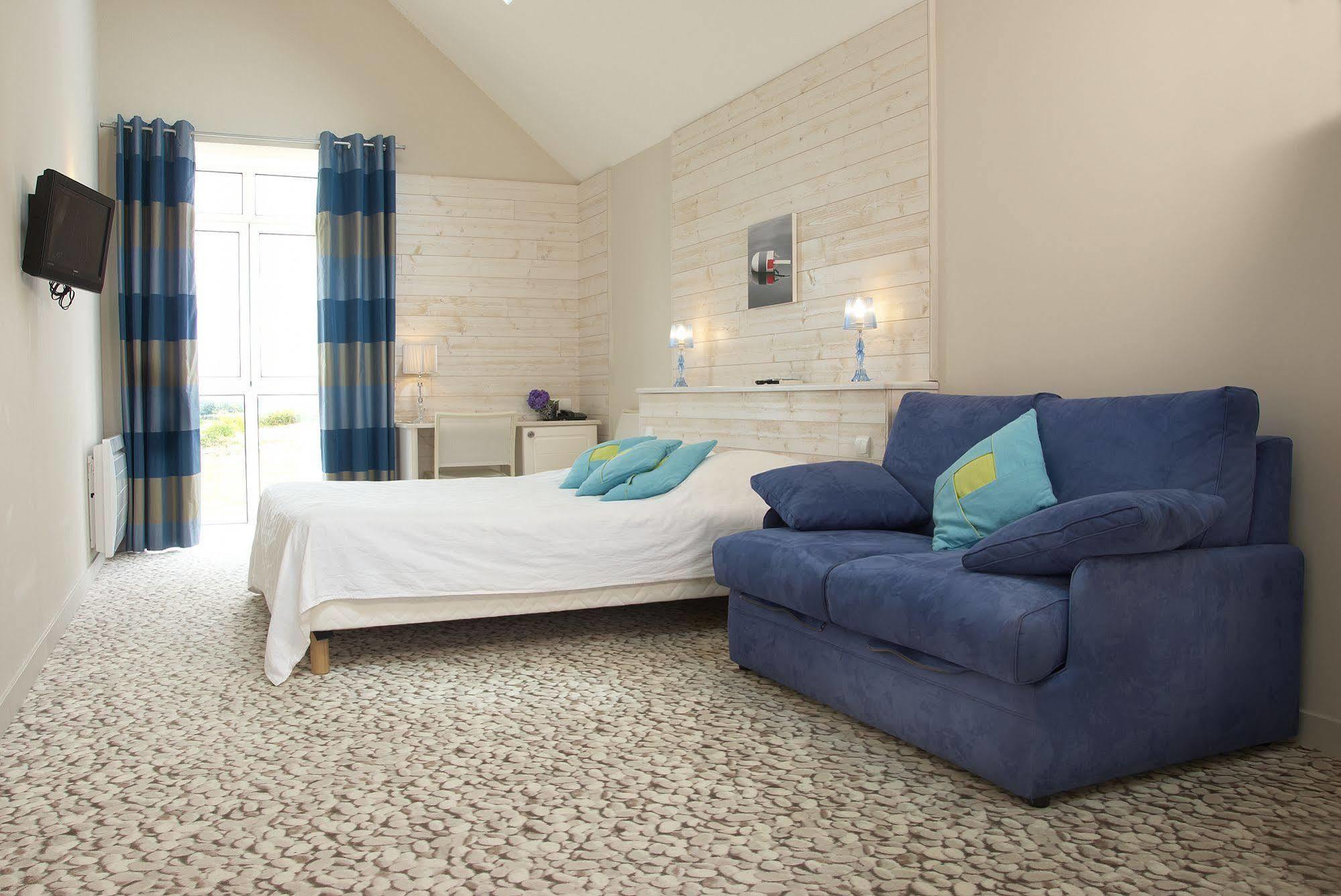 Logis Hotel Vent D'Iroise 플루곤블린 외부 사진